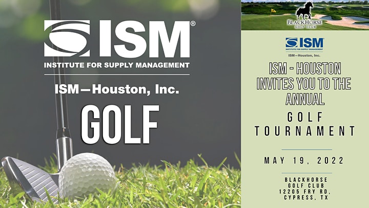 2022 ISM-Houston Golf Tournament May 19, 2022