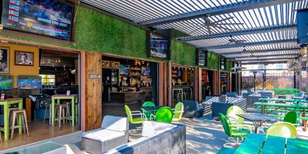 Picture of Kirby Ice House Memorial out door patio seating